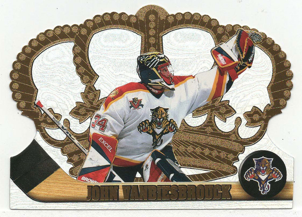 John Vanbiesbrouck - Florida Panthers (NHL Hockey Card) 1997-98 Pacific Crown Royale # 60 Mint