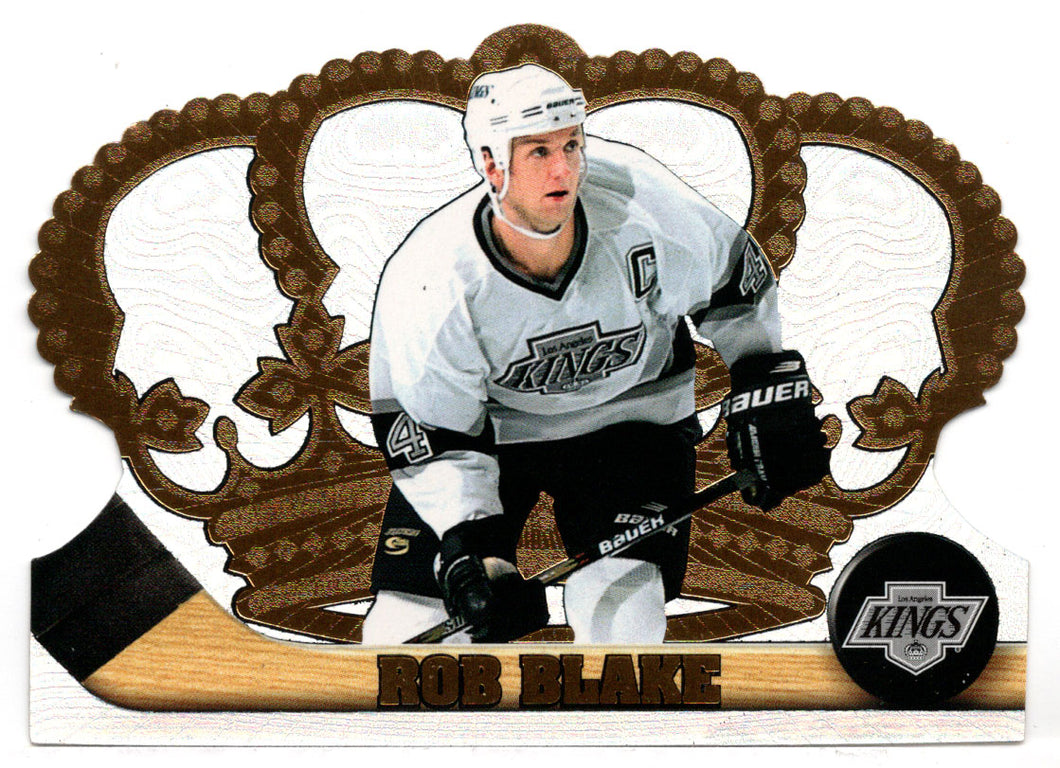 Rob Blake - Los Angeles Kings (NHL Hockey Card) 1997-98 Pacific Crown Royale # 62 Mint