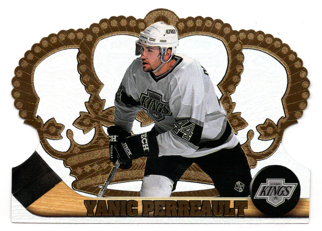 Yanic Perreault - Los Angeles Kings (NHL Hockey Card) 1997-98 Pacific Crown Royale # 64 Mint