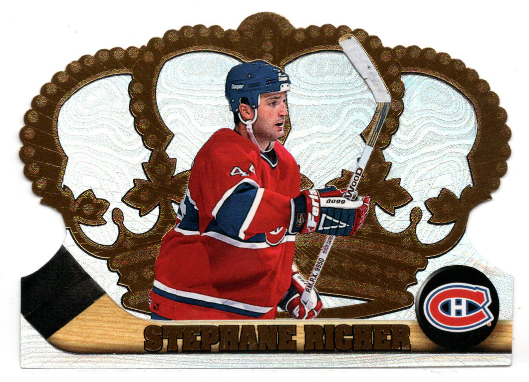 Stephane Richer - Montreal Canadiens (NHL Hockey Card) 1997-98 Pacific Crown Royale # 72 Mint