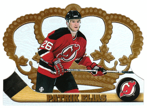 Patrik Elias RC - New Jersey Devils (NHL Hockey Card) 1997-98 Pacific Crown Royale # 74 Mint