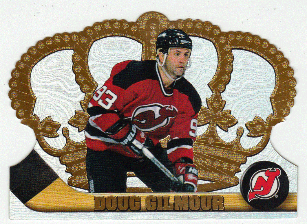 Doug Gilmour - New Jersey Devils (NHL Hockey Card) 1997-98 Pacific Crown Royale # 75 Mint