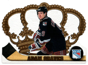 Adam Graves - New York Rangers (NHL Hockey Card) 1997-98 Pacific Crown Royale # 83 Mint