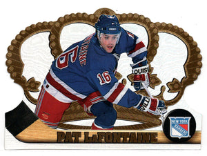 Pat LaFontaine - New York Rangers (NHL Hockey Card) 1997-98 Pacific Crown Royale # 85 Mint