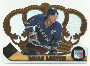Brian Leetch - New York Rangers (NHL Hockey Card) 1997-98 Pacific Crown Royale # 86 Mint
