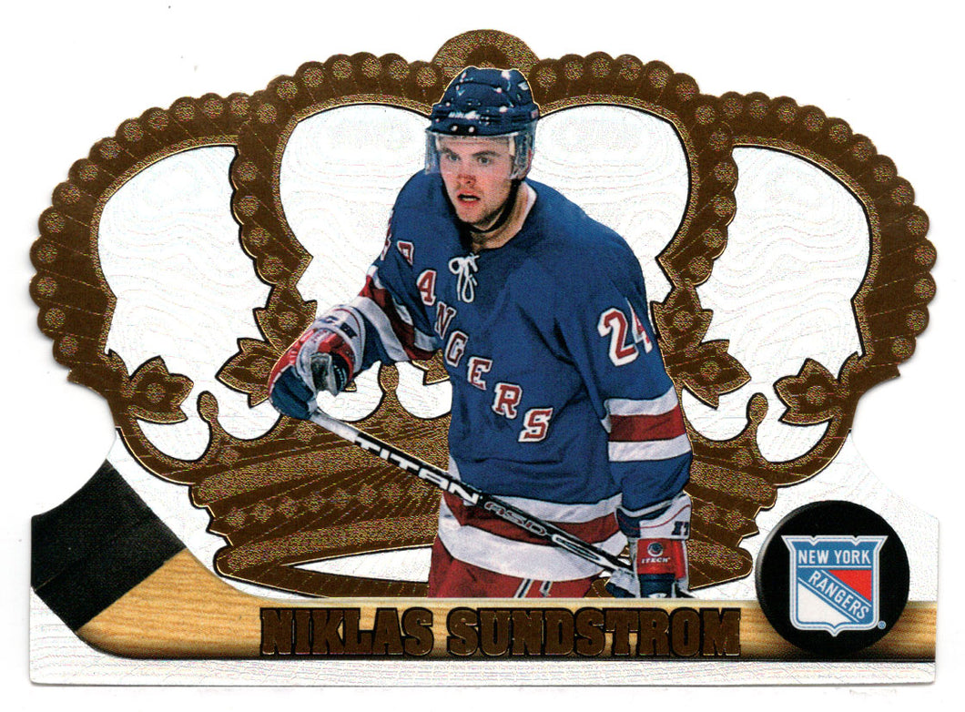 Niklas Sundstrom - New York Rangers (NHL Hockey Card) 1997-98 Pacific Crown Royale # 88 Mint