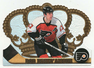 Rod Brind'Amour - Philadelphia Flyers (NHL Hockey Card) 1997-98 Pacific Crown Royale # 95 Mint