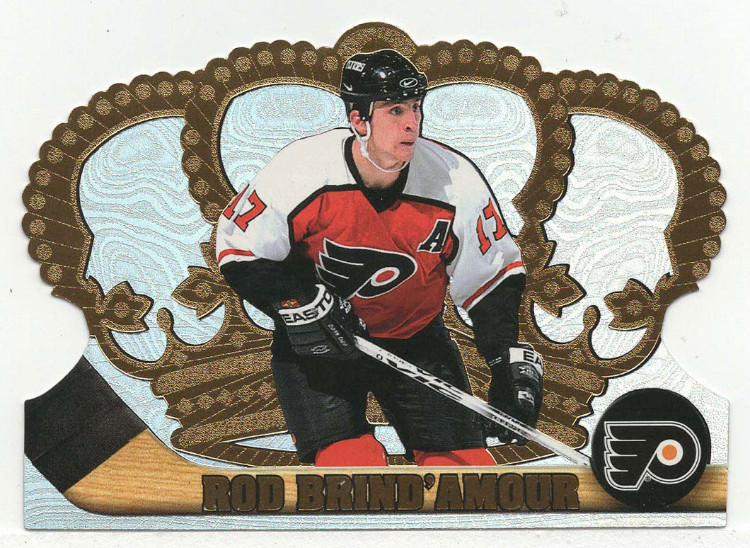 Rod Brind'Amour - Philadelphia Flyers (NHL Hockey Card) 1997-98 Pacific Crown Royale # 95 Mint