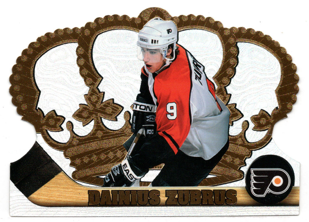 Dainius Zubrus - Philadelphia Flyers (NHL Hockey Card) 1997-98 Pacific Crown Royale # 101 Mint