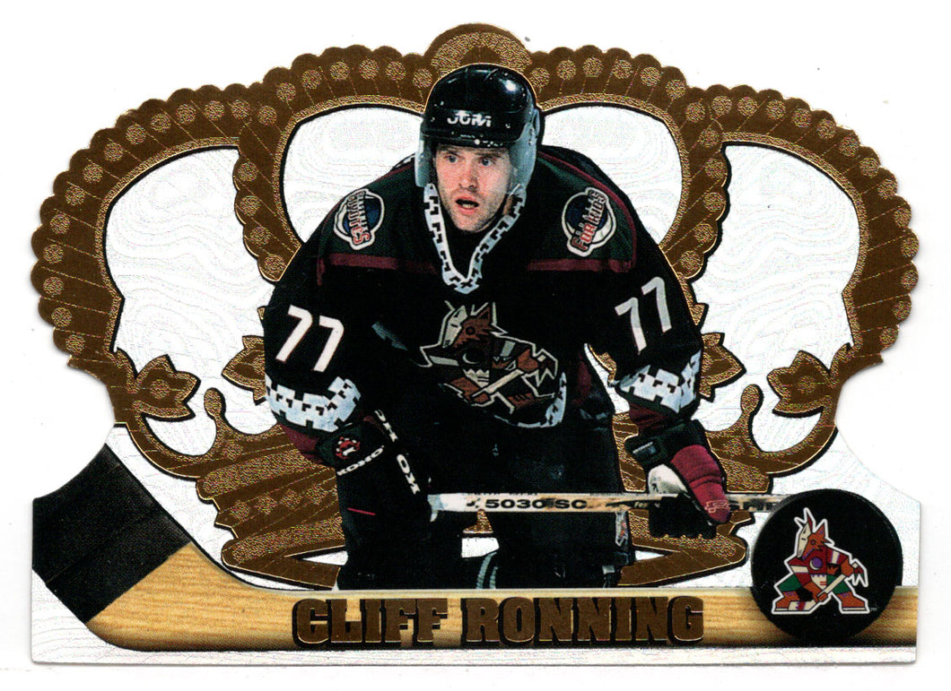 Cliff Ronning - Phoenix Coyotes (NHL Hockey Card) 1997-98 Pacific Crown Royale # 106 Mint