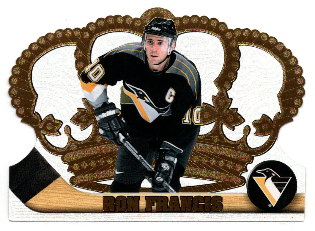 Ron Francis - Pittsburgh Penguins (NHL Hockey Card) 1997-98 Pacific Crown Royale # 109 Mint