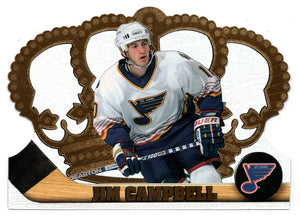 Jim Campbell - St. Louis Blues (NHL Hockey Card) 1997-98 Pacific Crown Royale # 113 Mint