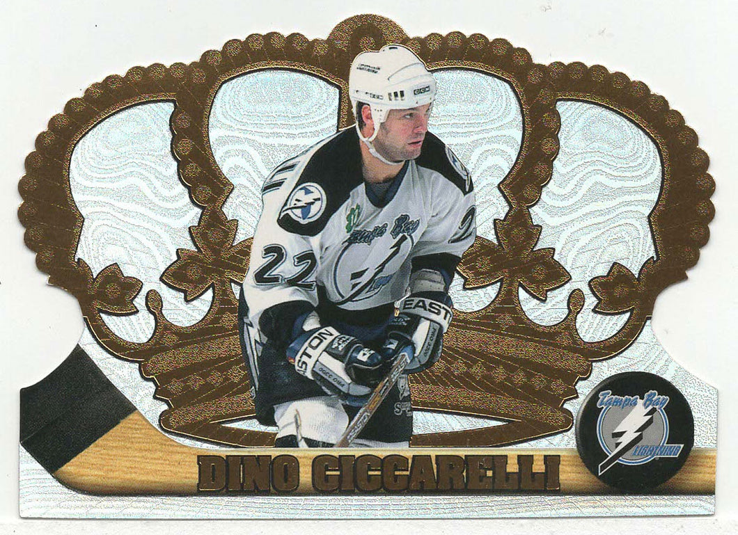 Dino Ciccarelli - Tampa Bay Lightning (NHL Hockey Card) 1997-98 Pacific Crown Royale # 124 Mint
