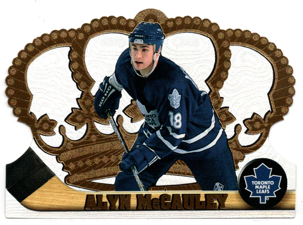 Alyn McCauley - Toronto Maple Leafs (NHL Hockey Card) 1997-98 Pacific Crown Royale # 130 Mint