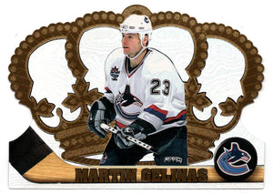 Martin Gelinas - Vancouver Canucks (NHL Hockey Card) 1997-98 Pacific Crown Royale # 134 Mint