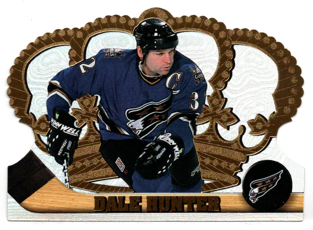 Dale Hunter - Washington Capitals (NHL Hockey Card) 1997-98 Pacific Crown Royale # 139 Mint