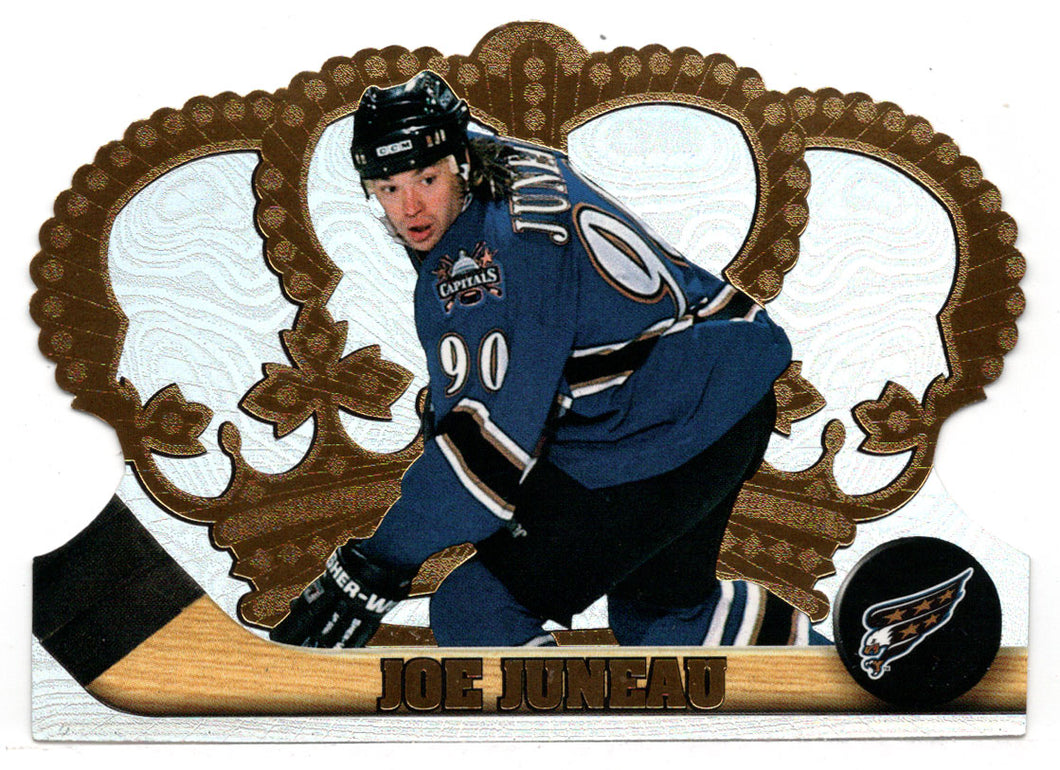 Joe Juneau - Washington Capitals (NHL Hockey Card) 1997-98 Pacific Crown Royale # 140 Mint