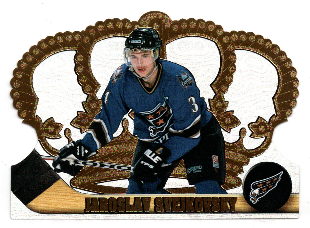Jaroslav Svejkovsky - Washington Capitals (NHL Hockey Card) 1997-98 Pacific Crown Royale # 143 Mint