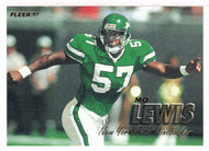 Mo Lewis - New York Jets (NFL Football Card) 1997 Fleer # 255 Mint