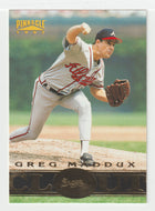 Greg Maddux - Atlanta Braves - Clout (MLB Baseball Card) 1997 Pinnacle Museum Collection # 189 Mint