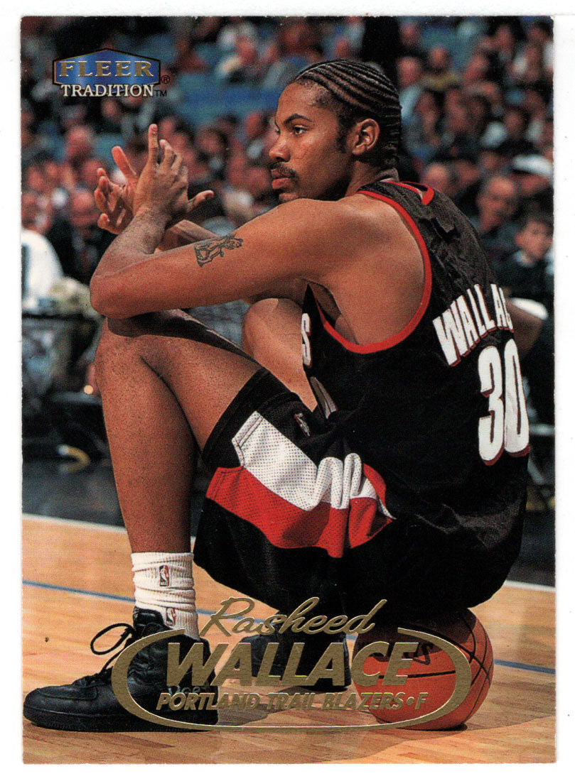 Rasheed Wallace Portland Trailblazers Basketball Sports