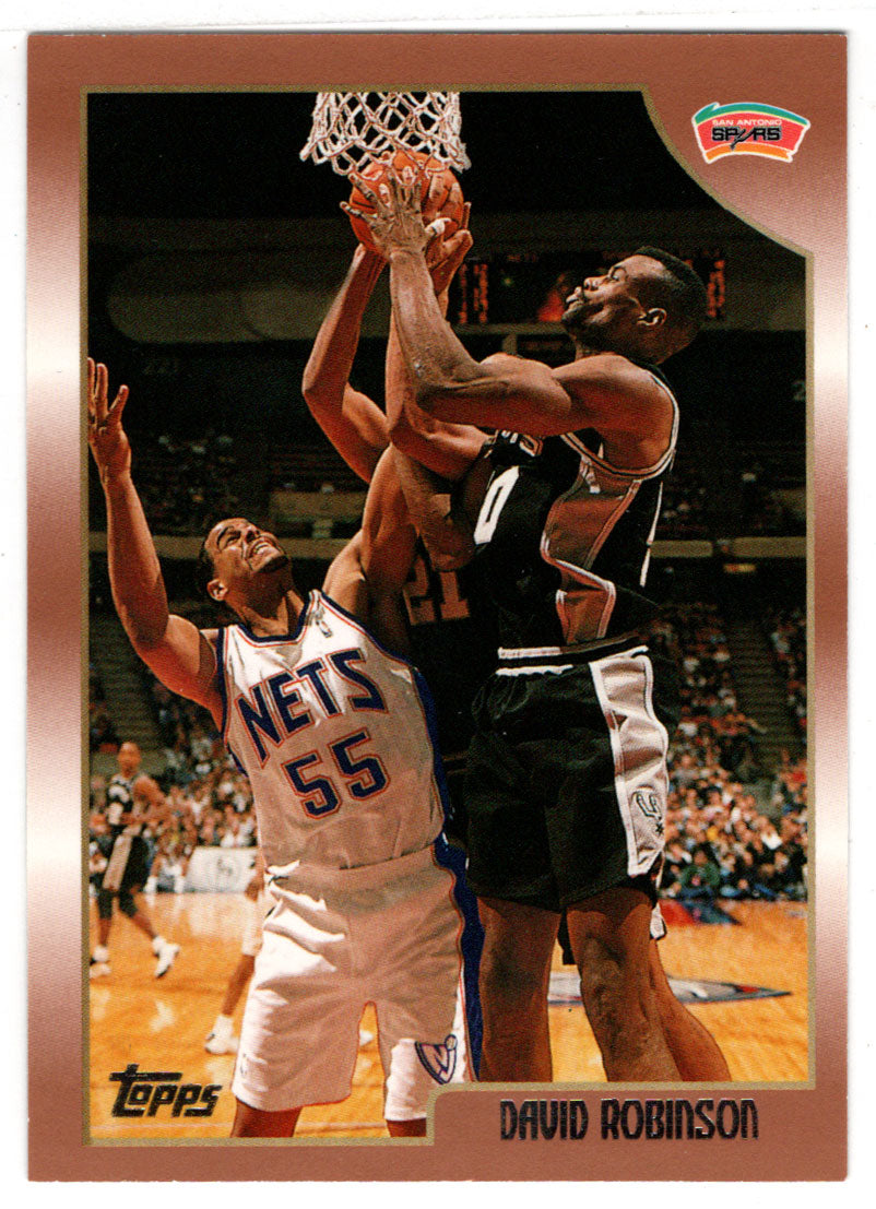 David Robinson - San Antonio Spurs (NBA Basketball Card) 1998-99 Topps # 170 Mint