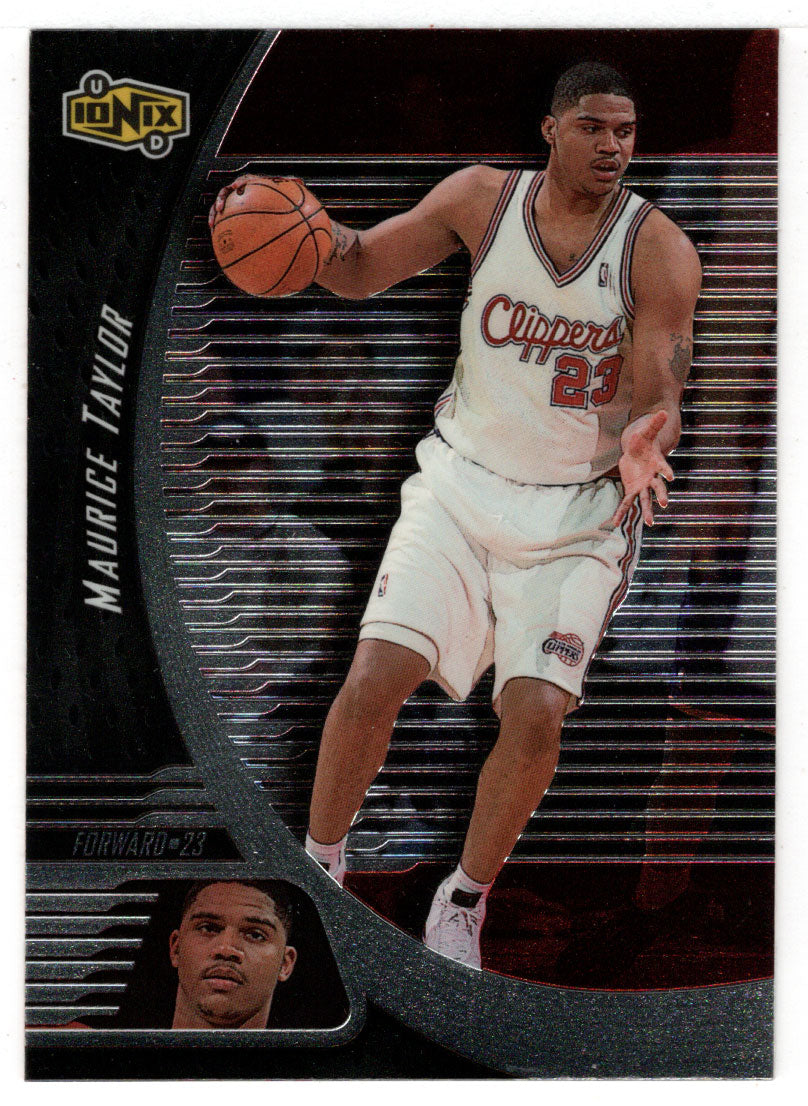 Maurice Taylor Los Angeles Clippers (NBA Basketball Card) 1998-99 Upper Deck Ionix 30 Mint