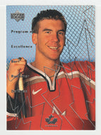 Bart Rushmer RC - Program of Excellence (NHL Hockey Card) 1998-99 Upper Deck # 398 Mint