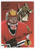 Jocelyn Thibault - Chicago Blackhawks (NHL Hockey Card) 1999-00 Pacific Aurora # 33 Mint