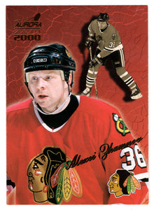 Alexei Zhamnov - Chicago Blackhawks (NHL Hockey Card) 1999-00 Pacific Aurora # 34 Mint