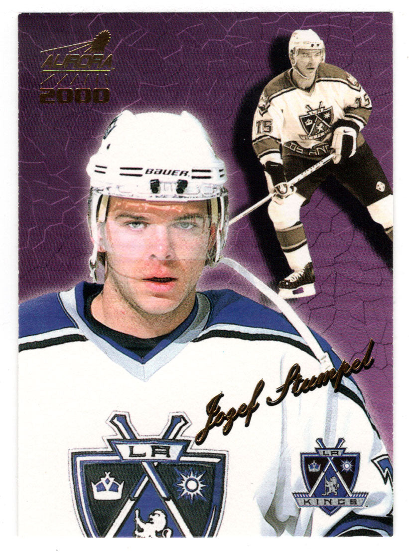 Jozef Stumpel - Los Angeles Kings (NHL Hockey Card) 1999-00 Pacific Aurora # 72 Mint