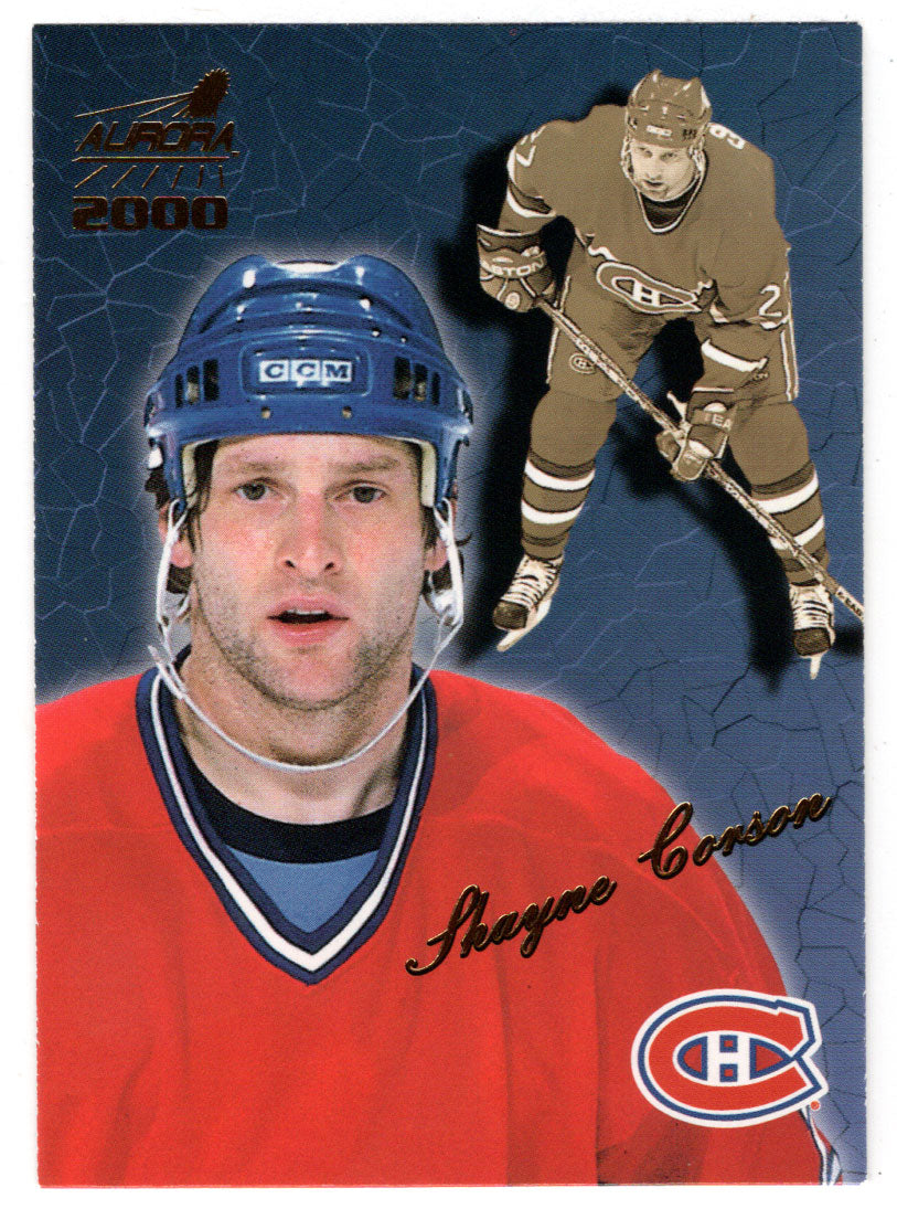 Shayne Corson - Montreal Canadiens (NHL Hockey Card) 1999-00 Pacific Aurora # 73 Mint