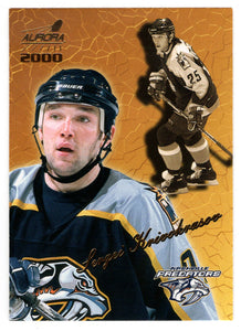 Sergei Krivokrasov - Nashville Predators (NHL Hockey Card) 1999-00 Pacific Aurora # 79 Mint