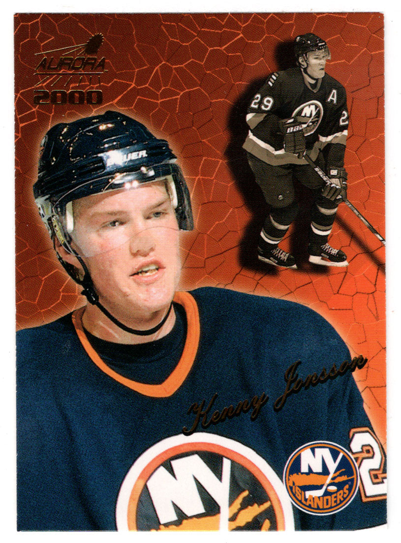 Kenny Jonsson - New York Islanders (NHL Hockey Card) 1999-00 Pacific Aurora # 90 Mint