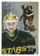 Ed Belfour - Dallas Stars - Striped (NHL Hockey Card) 1999-00 Pacific Aurora # 43 Mint