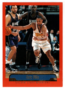 Chris Mills - Golden State Warriors (NBA Basketball Card) 1999-00 Topps # 169 Mint