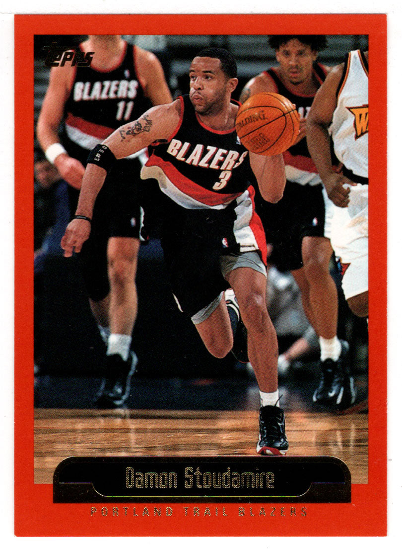 Damon Stoudamire - Portland Trail Blazers (NBA Basketball Card) 1999-00 Topps # 174 Mint