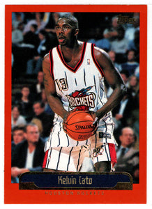 Kelvin Cato - Houston Rockets (NBA Basketball Card) 1999-00 Topps # 204 Mint