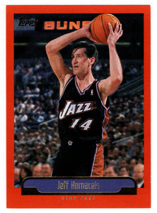 Jeff Hornacek - Utah Jazz (NBA Basketball Card) 1999-00 Topps # 215 Mint