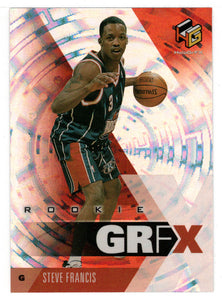 Steve Francis RC - Houston Rockets (NBA Basketball Card) 1999-00 Upper Deck HoloGrFX # 81 Mint