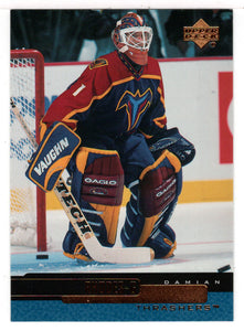 Damian Rhodes - Atlanta Thrashers - Ottawa Senators (NHL Hockey Card) 1999-00 Upper Deck # 175 Mint