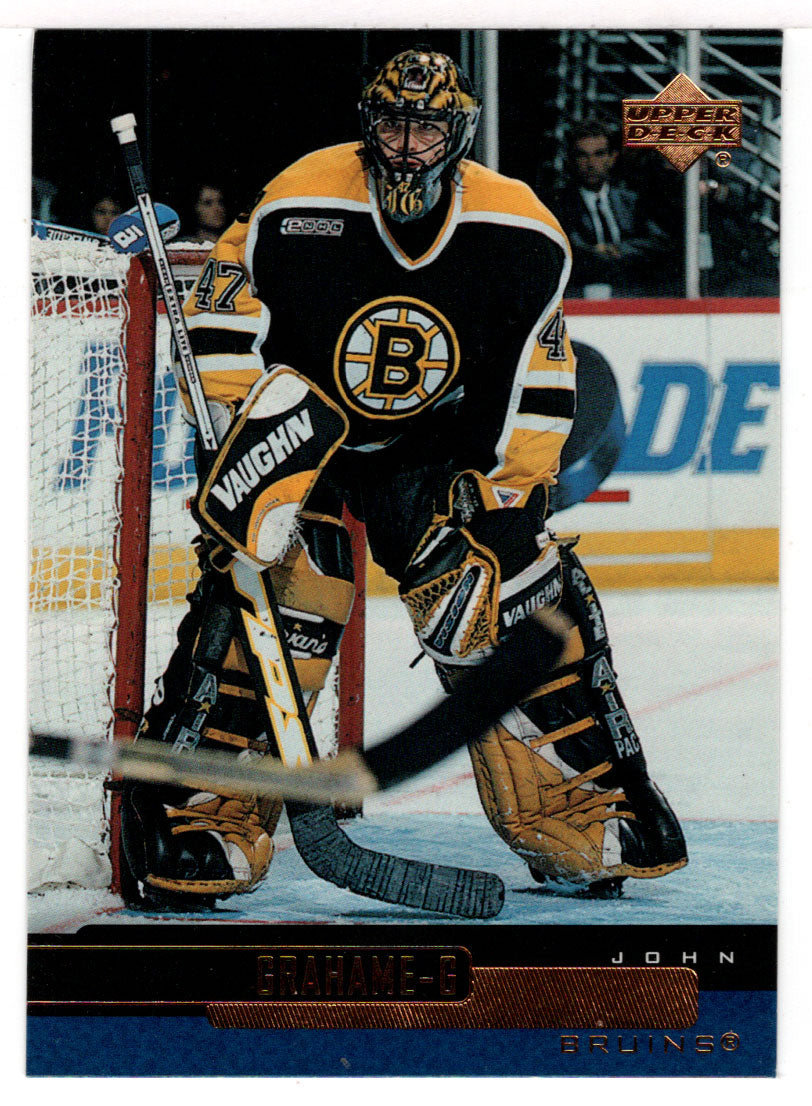 John Grahame RC - Boston Bruins (NHL Hockey Card) 1999-00 Upper Deck # 184 Mint