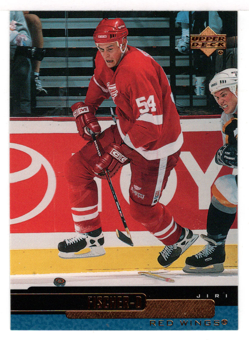 Jiri Fischer - Detroit Red Wings (NHL Hockey Card) 1999-00 Upper Deck # 225 Mint