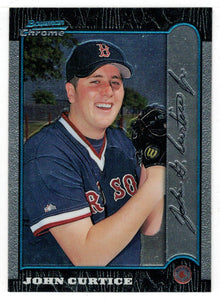 John Curtice - Boston Red Sox - Chrome (MLB Baseball Card) 1999 Bowman # 166 Mint