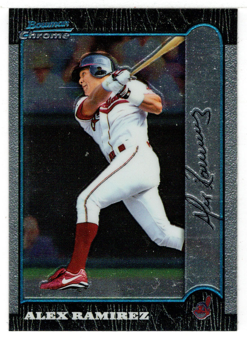 Alex Ramirez - Cleveland Indians - Chrome (MLB Baseball Card) 1999 Bowman # 169 Mint