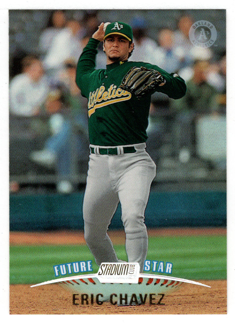 Eric Chavez - Oakland Athletics (MLB Baseball Card) 1999 Topps Stadium Club # 166 Mint