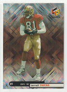 Terrell Owens - San Francisco 49ers (NFL Football Card) 1999 Upper Deck HoloGrFx # 52 Mint