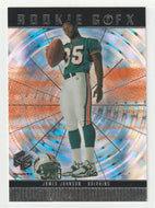 James Johnson RC - Miami Dolphins (NFL Football Card) 1999 Upper Deck HoloGrFx # 73 Mint