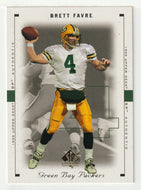 Brett Favre - Green Bay Packers (NFL Football Card) 1999 Upper Deck SP Authentic # 32 Mint