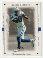 Marvin Harrison - Indianapolis Colts (NFL Football Card) 1999 Upper Deck SP Authentic # 37 Mint